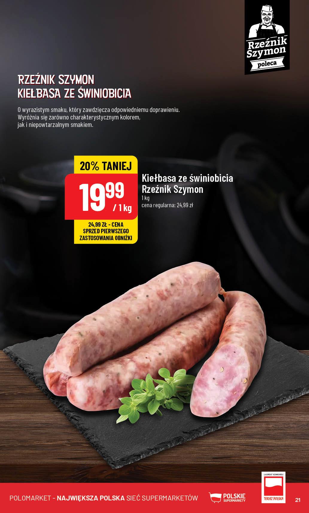Gazetka promocyjna POLOmarket str. 21