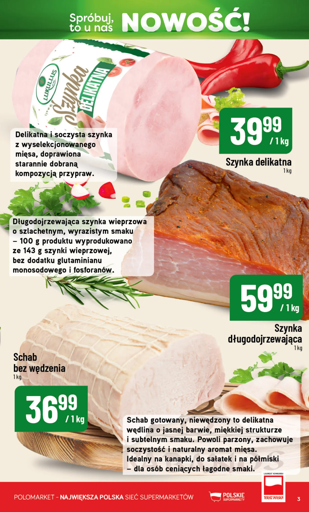 Gazetka promocyjna POLOmarket str. 3
