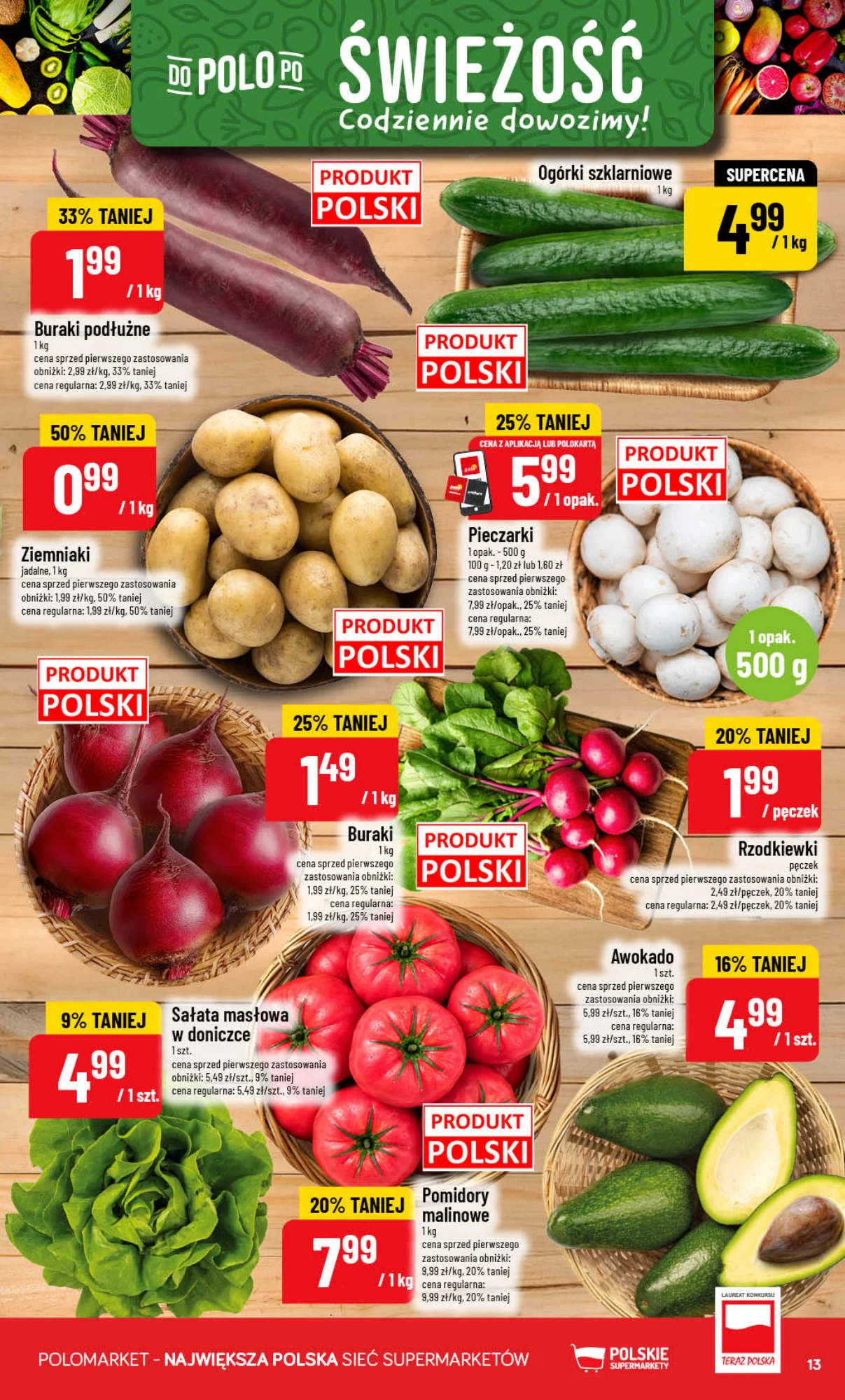 Gazetka promocyjna POLOmarket str. 13