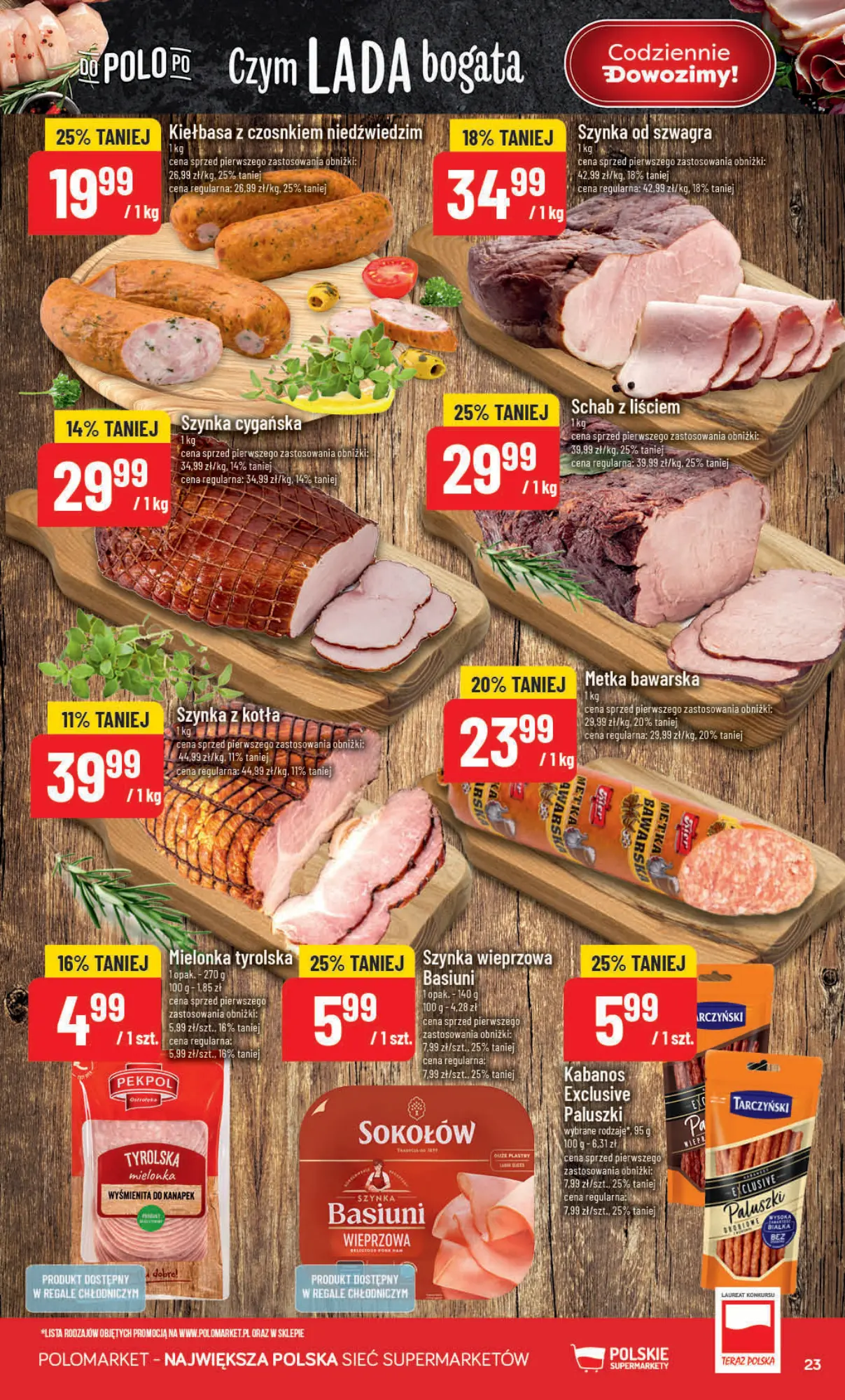 Gazetka promocyjna POLOmarket str. 23