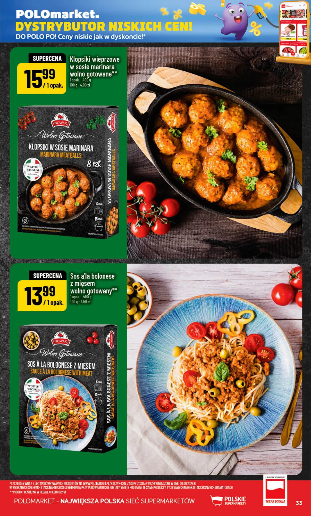 Gazetka promocyjna POLOmarket str. 33