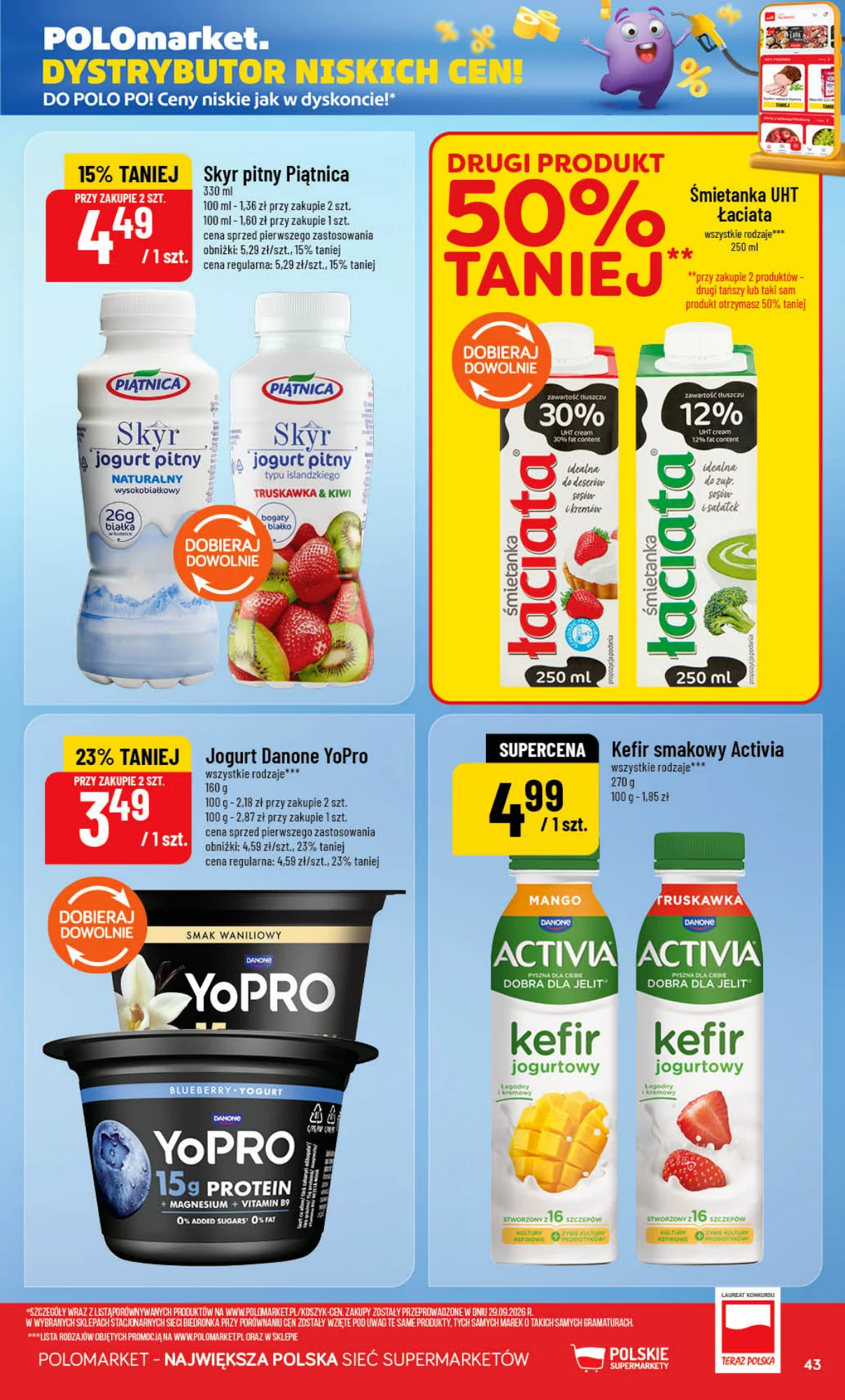 Gazetka promocyjna POLOmarket str. 43