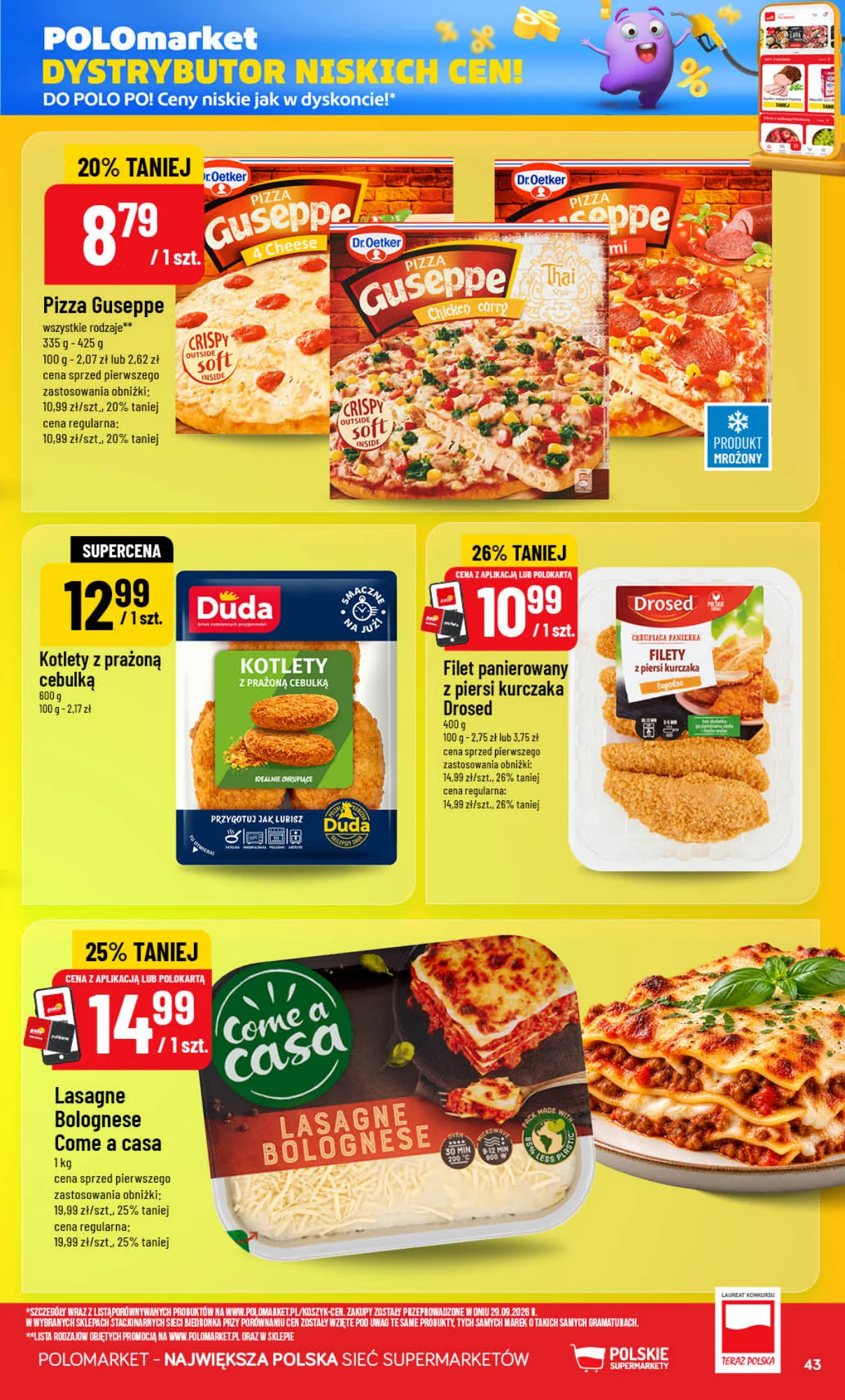 Gazetka promocyjna POLOmarket str. 43