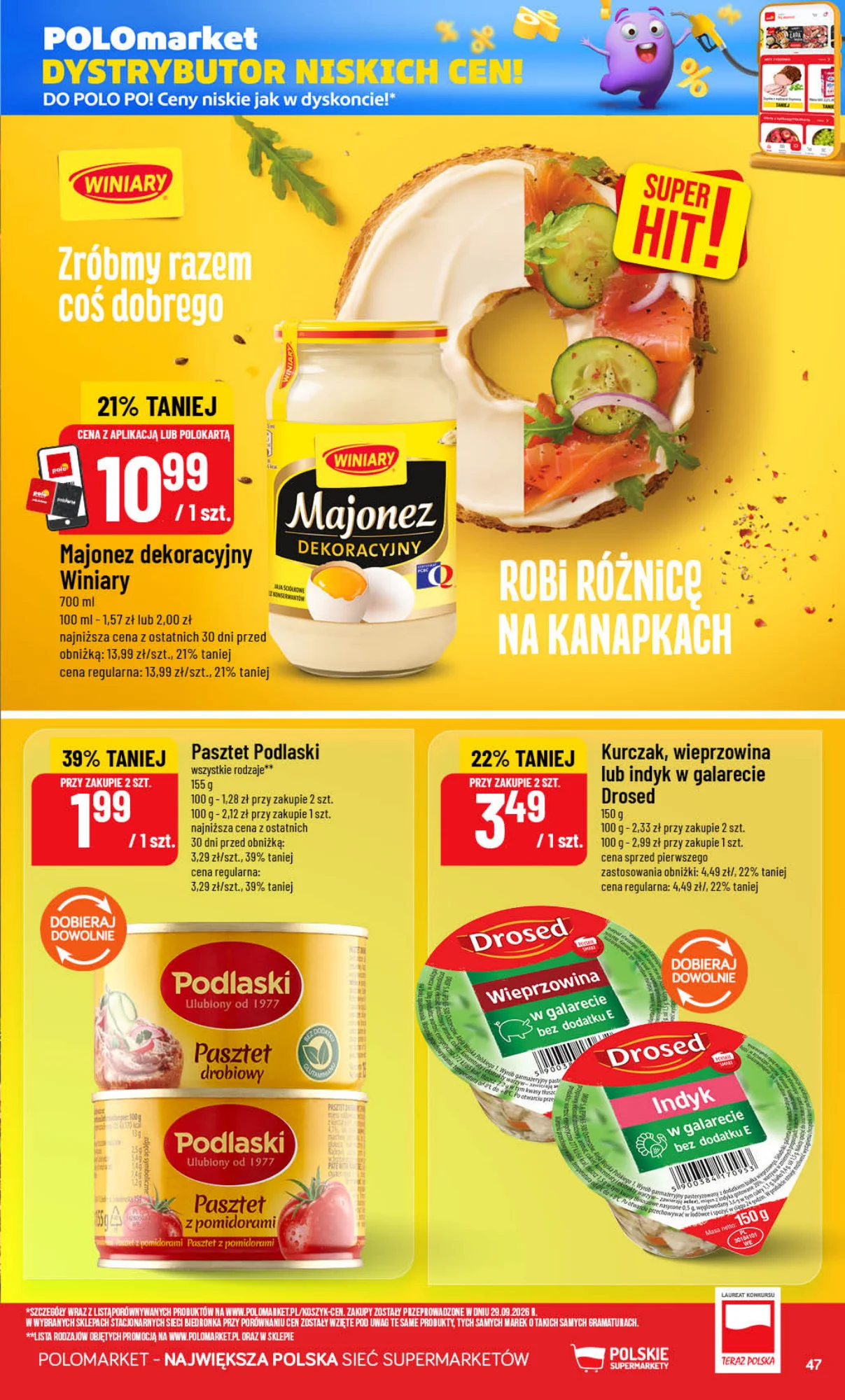 Gazetka promocyjna POLOmarket str. 47