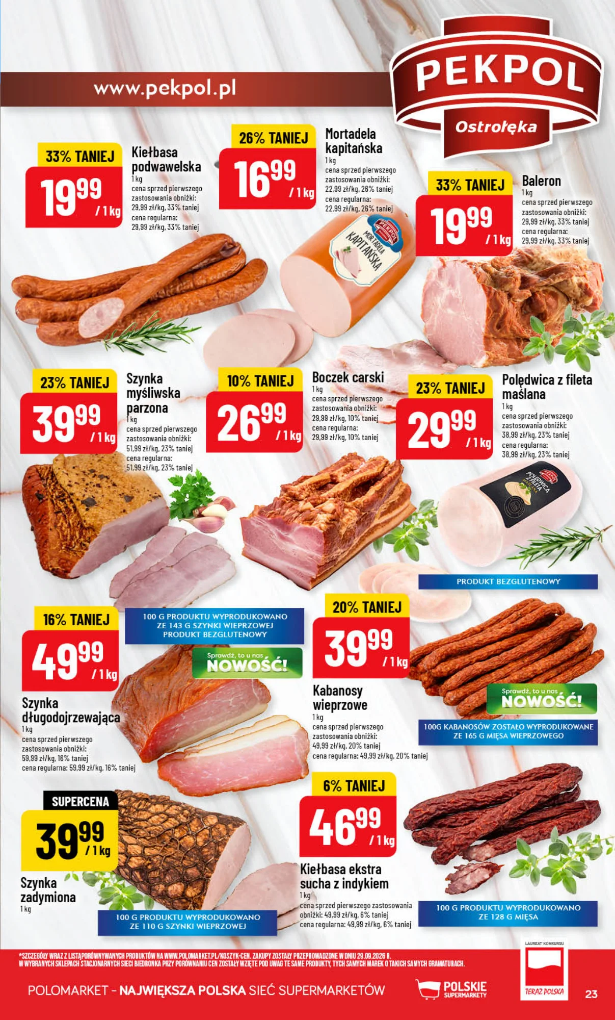 Gazetka promocyjna POLOmarket str. 23