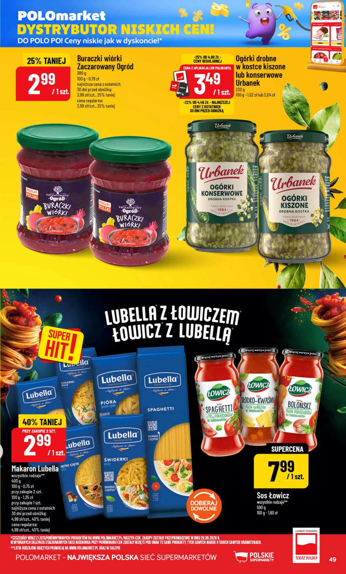 Gazetka promocyjna POLOmarket str. 49