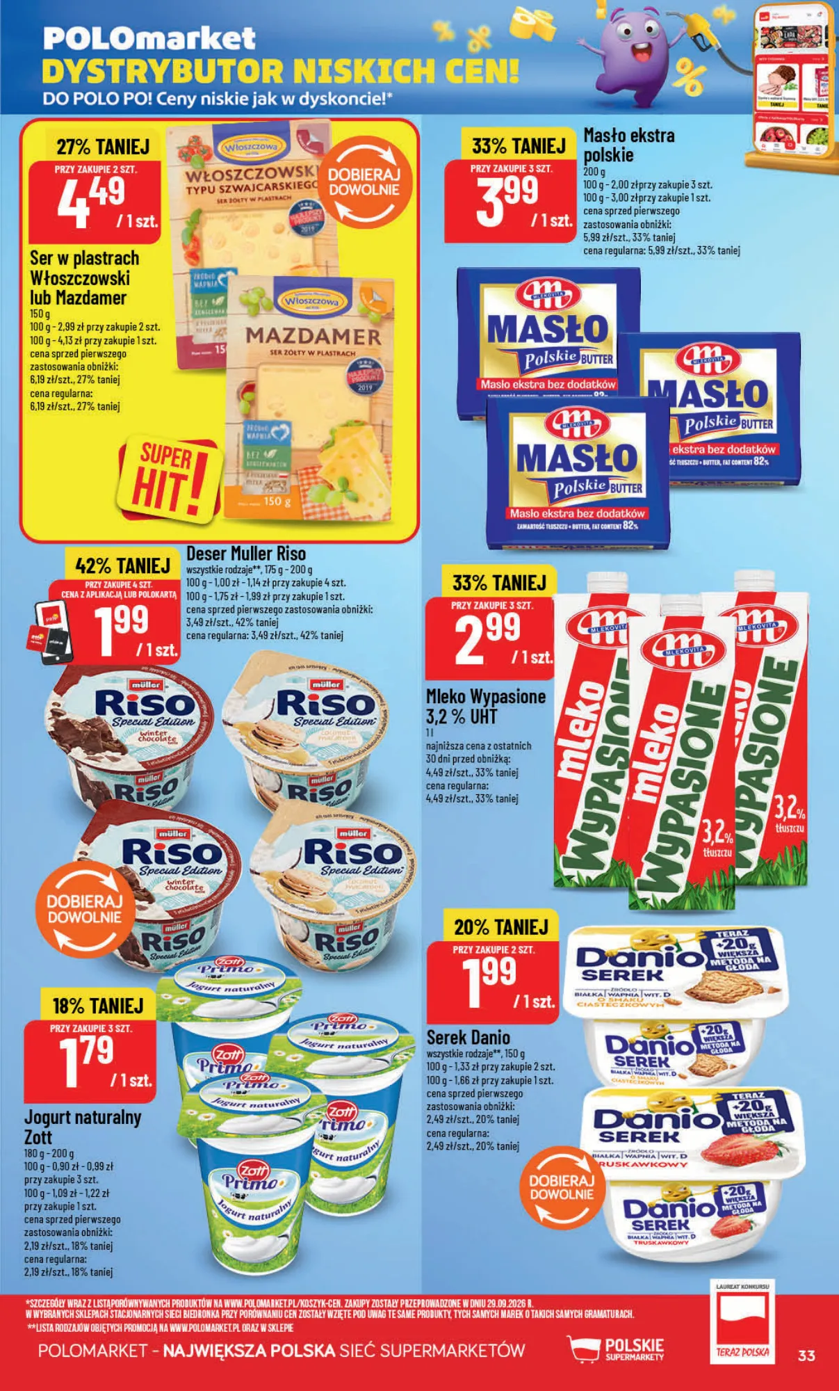 Gazetka promocyjna POLOmarket str. 33