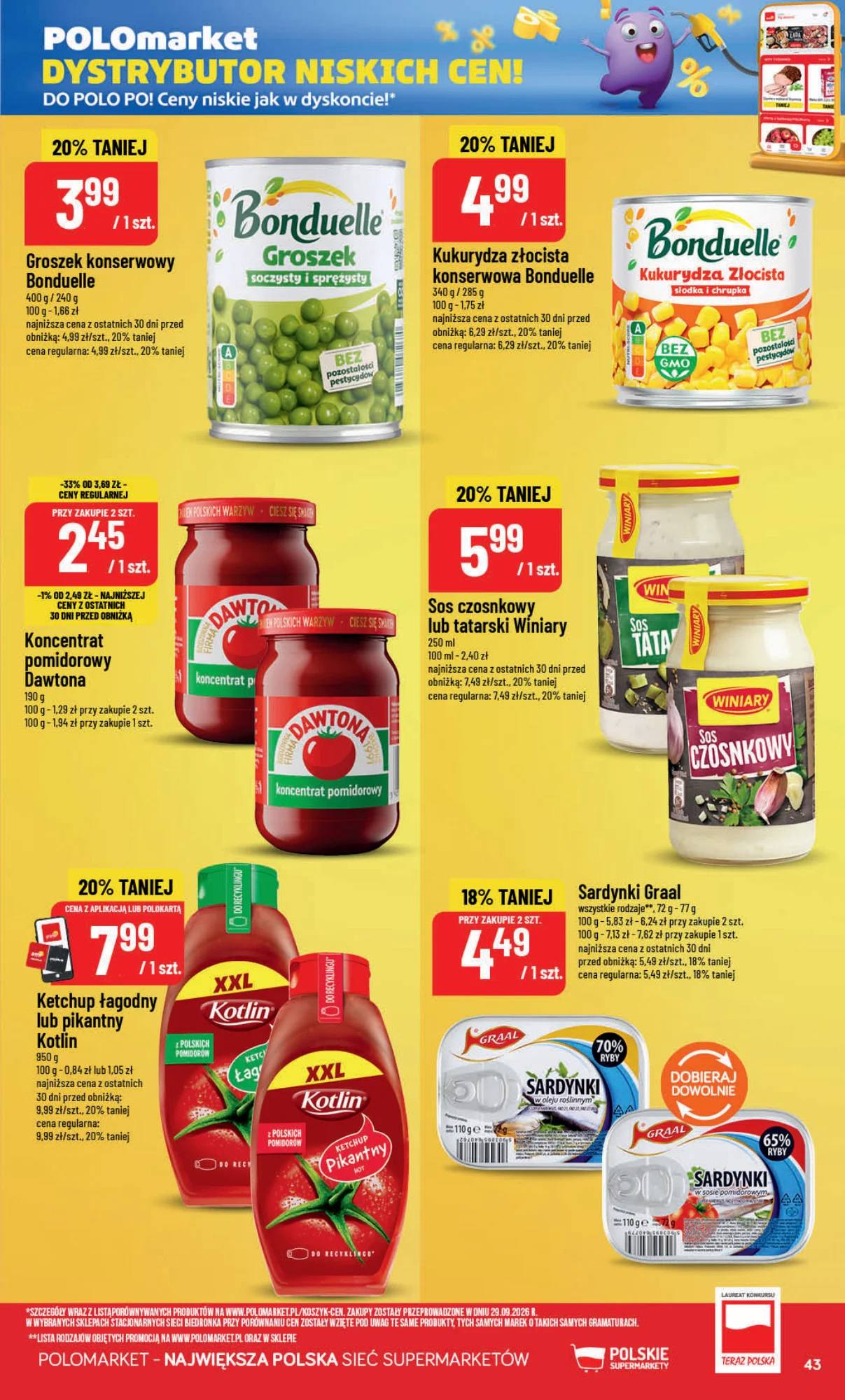 Gazetka promocyjna POLOmarket str. 43