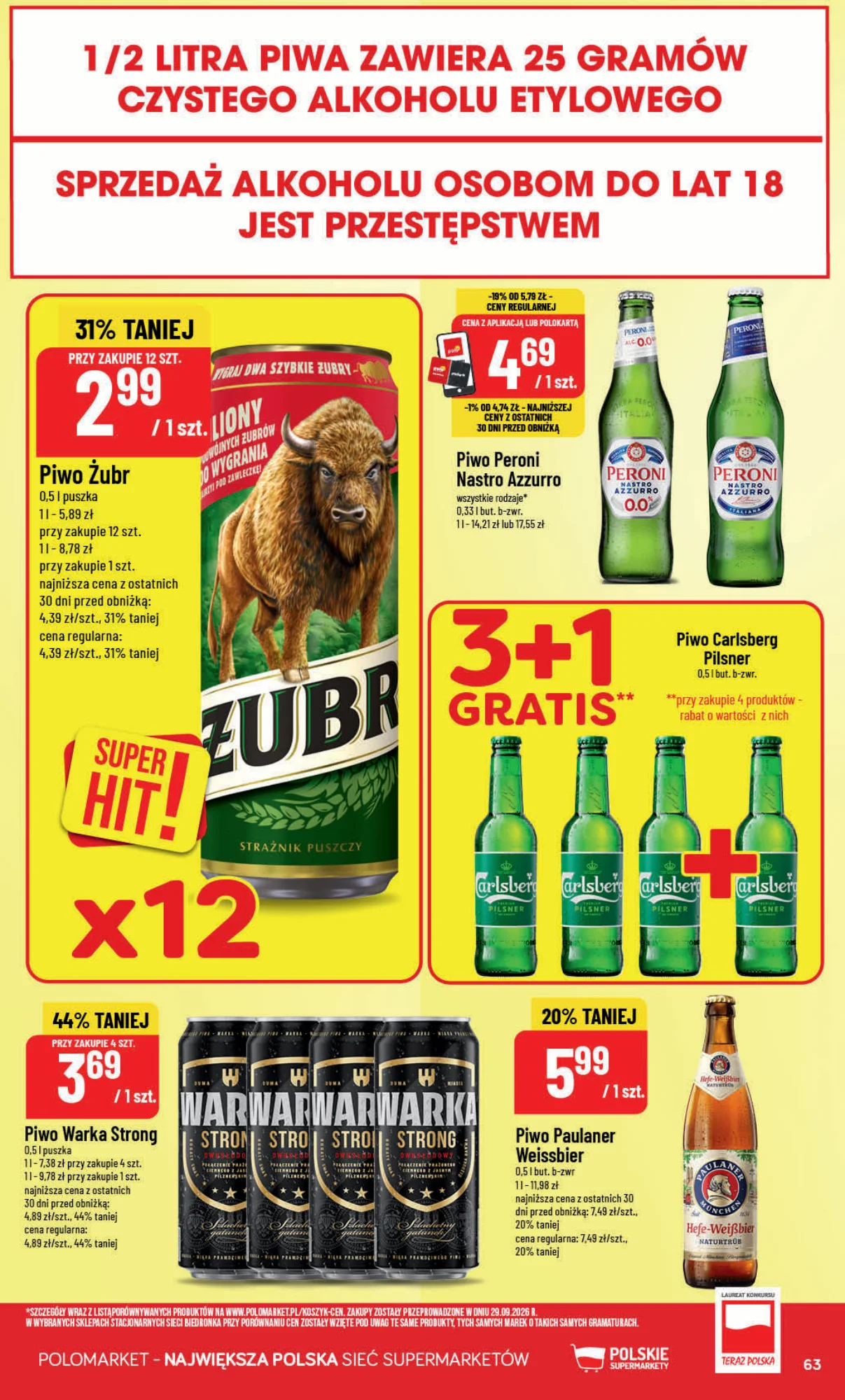 Gazetka promocyjna POLOmarket str. 63