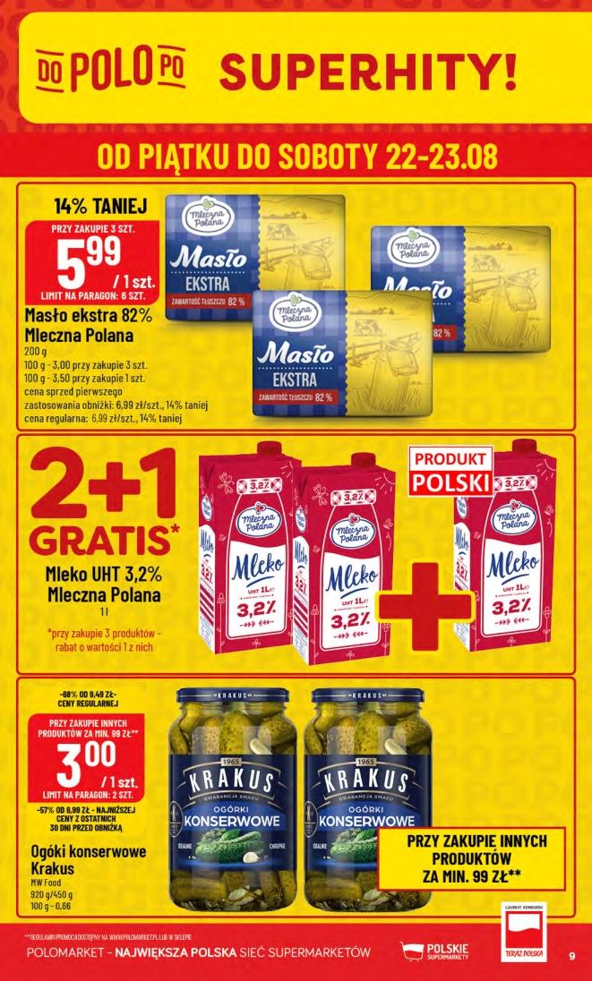 Gazetka promocyjna POLOmarket str. 9