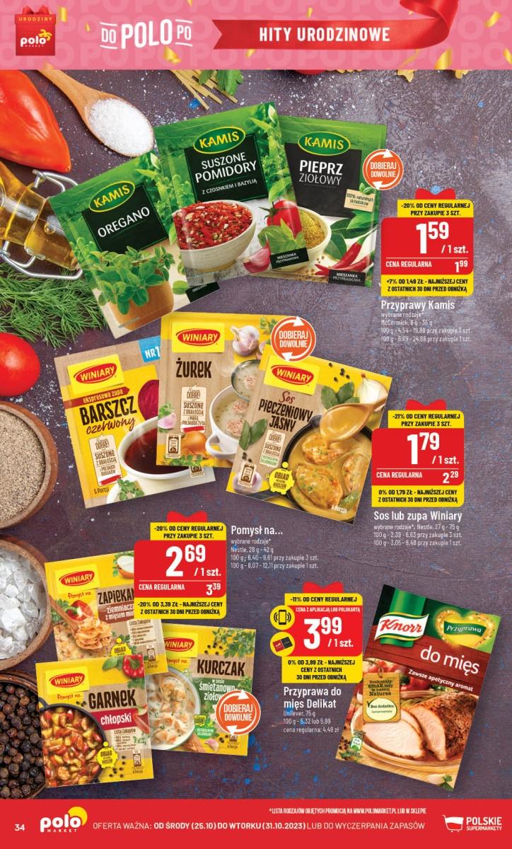 Gazetka promocyjna POLOmarket str. 34