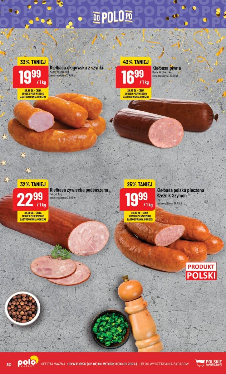 Gazetka promocyjna POLOmarket str. 30