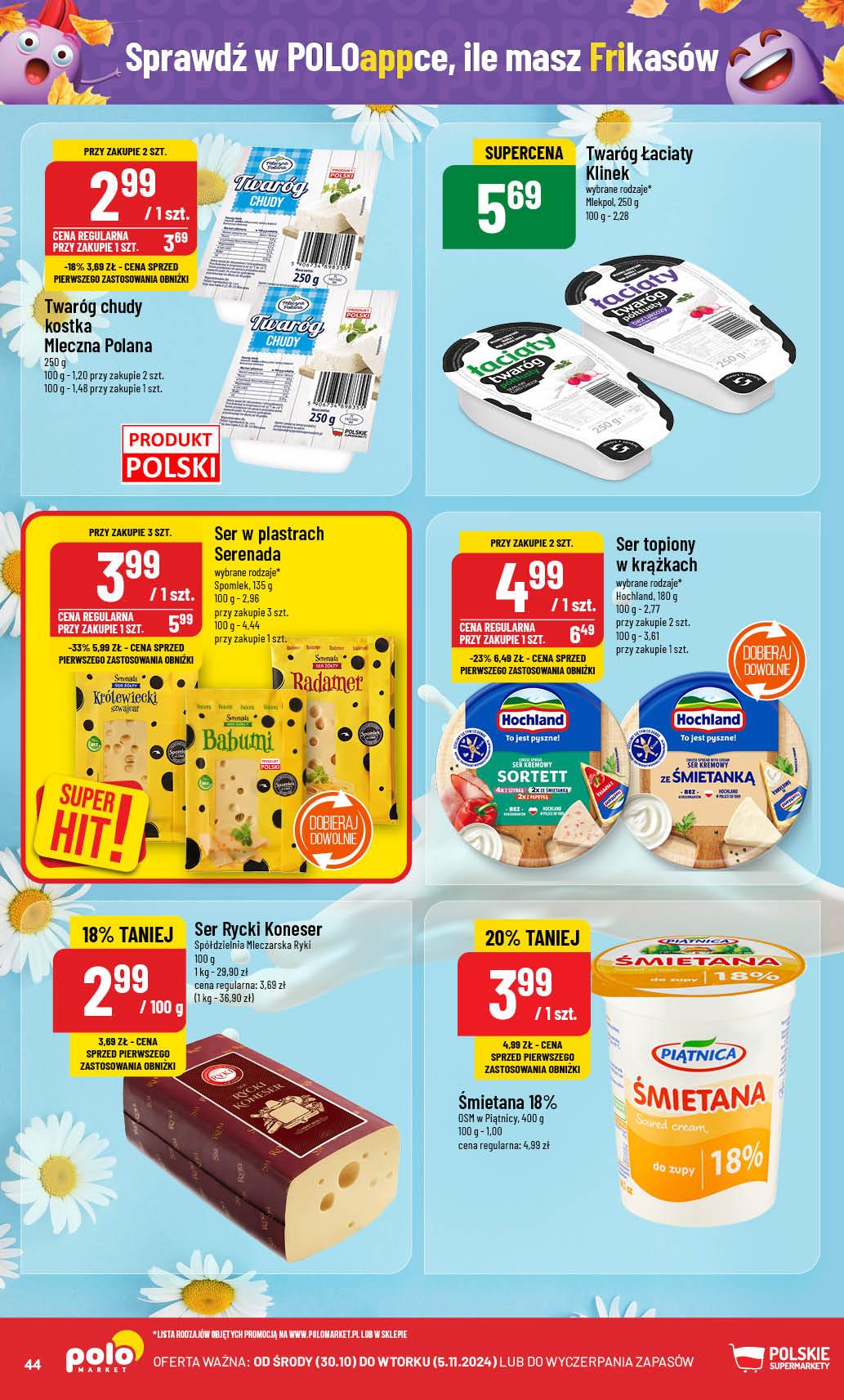 Gazetka promocyjna POLOmarket str. 44