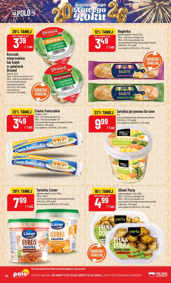Gazetka promocyjna POLOmarket str. 32