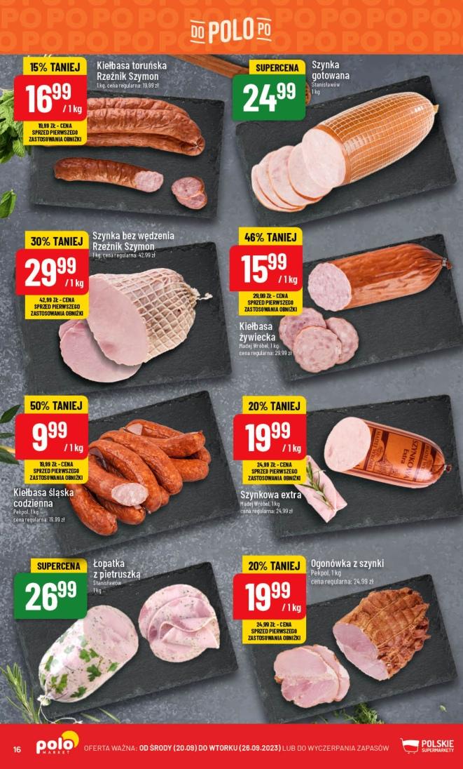 Gazetka promocyjna POLOmarket str. 16