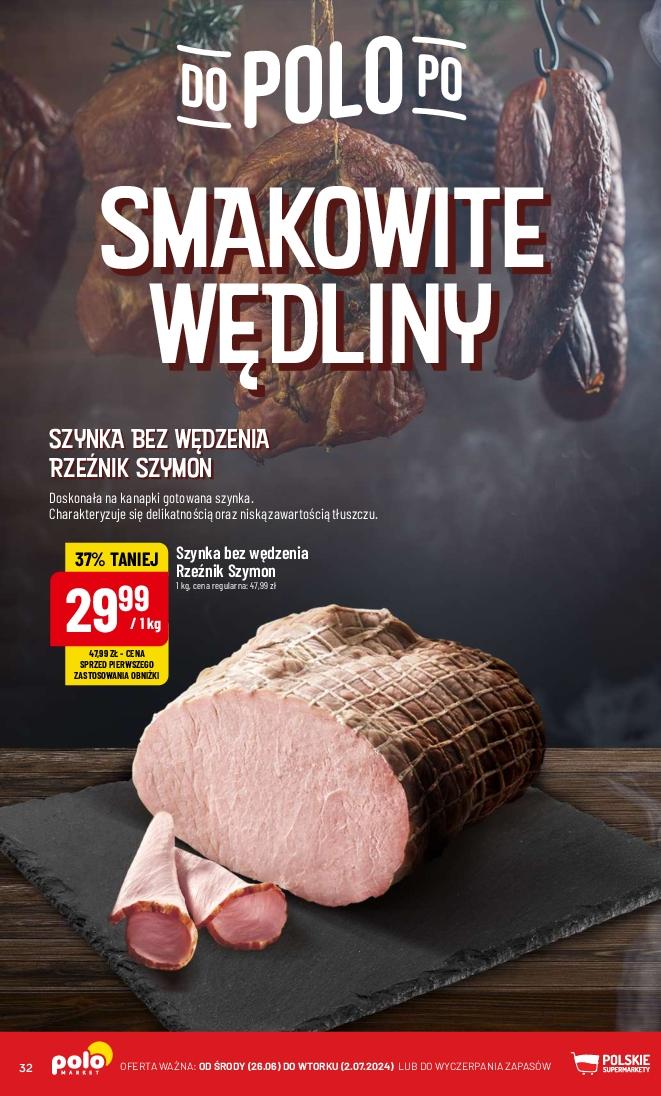 Gazetka promocyjna POLOmarket str. 32