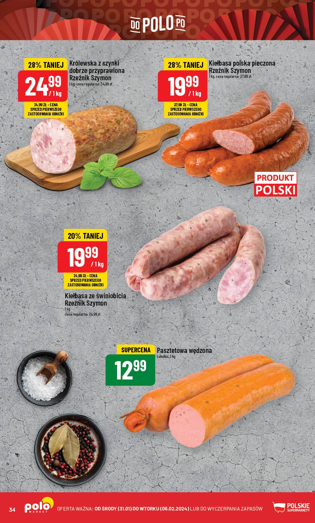 Gazetka promocyjna POLOmarket str. 34