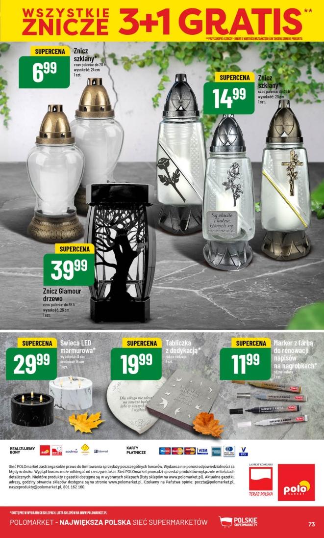 Gazetka promocyjna POLOmarket str. 73