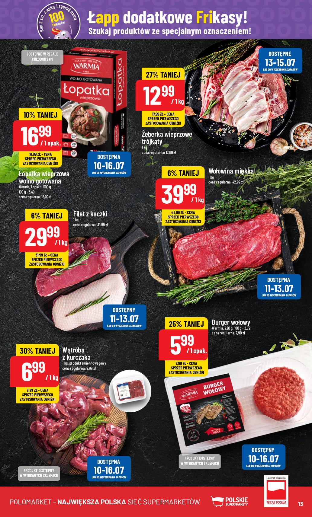 Gazetka promocyjna POLOmarket str. 13
