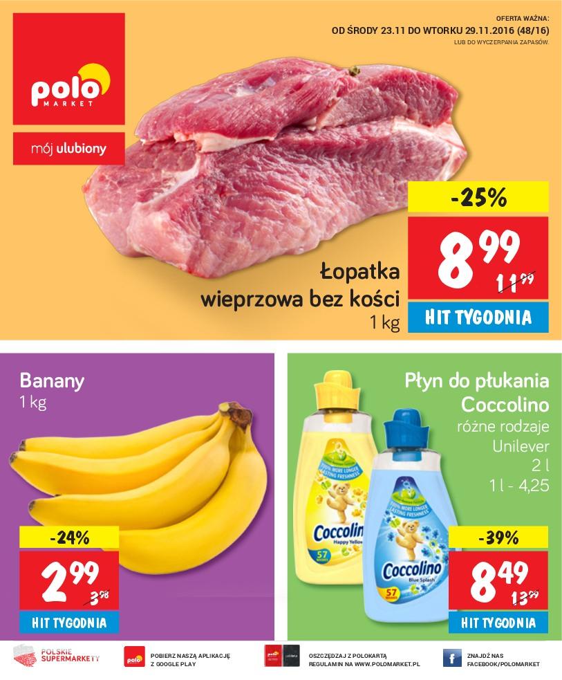 Gazetka promocyjna POLOmarket str. 1