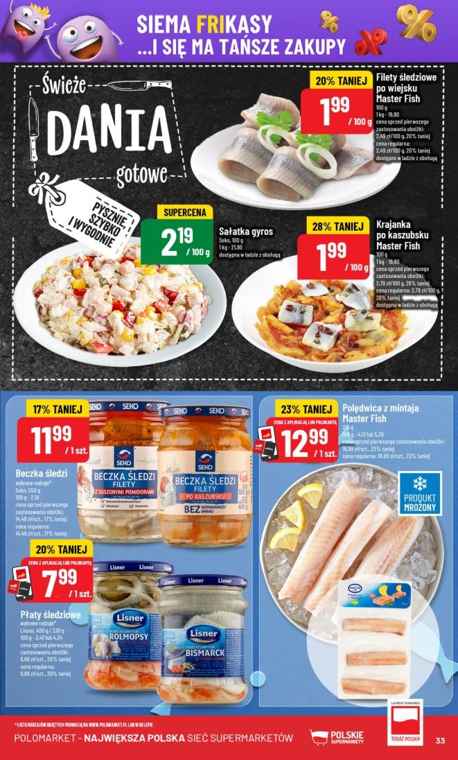 Gazetka promocyjna POLOmarket str. 33