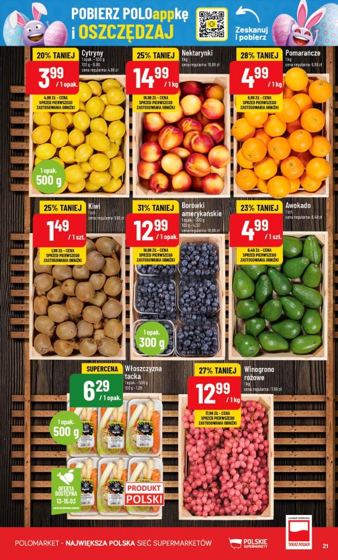 Gazetka promocyjna POLOmarket str. 21