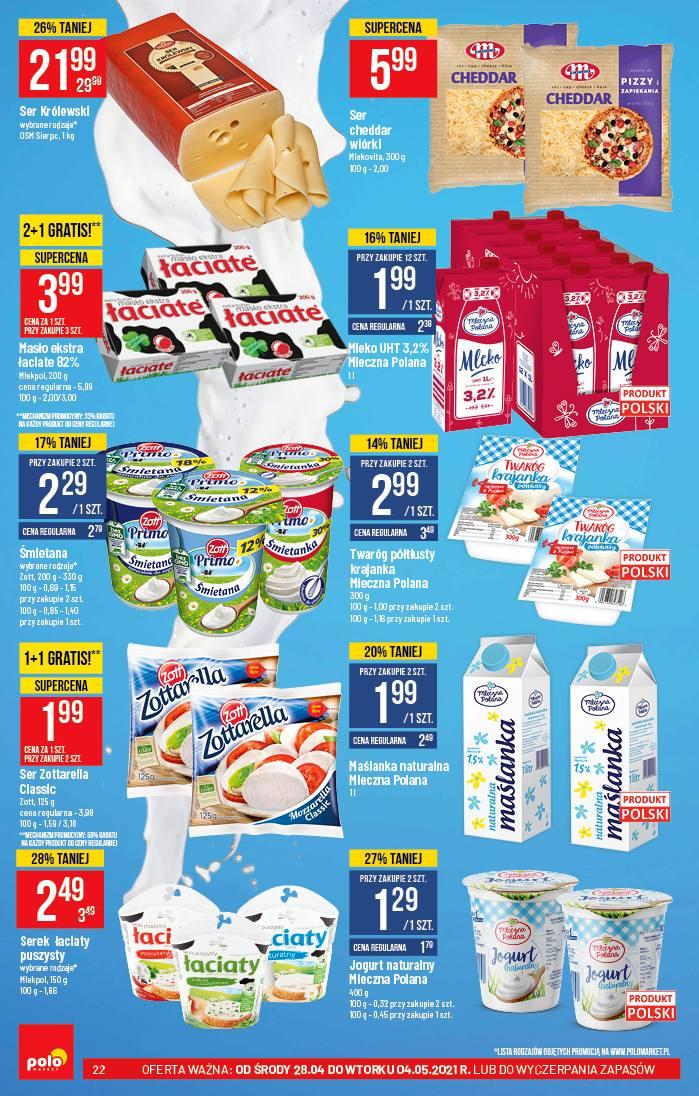 Gazetka promocyjna POLOmarket str. 22