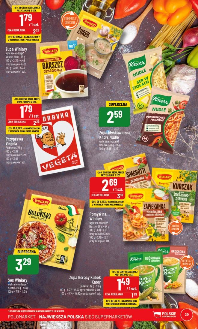 Gazetka promocyjna POLOmarket str. 29
