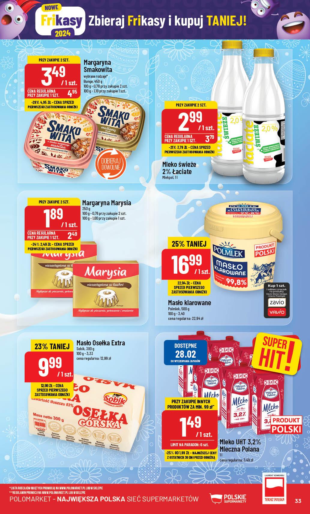 Gazetka promocyjna POLOmarket str. 33