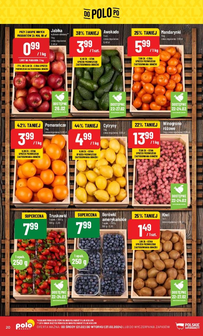 Gazetka promocyjna POLOmarket str. 20