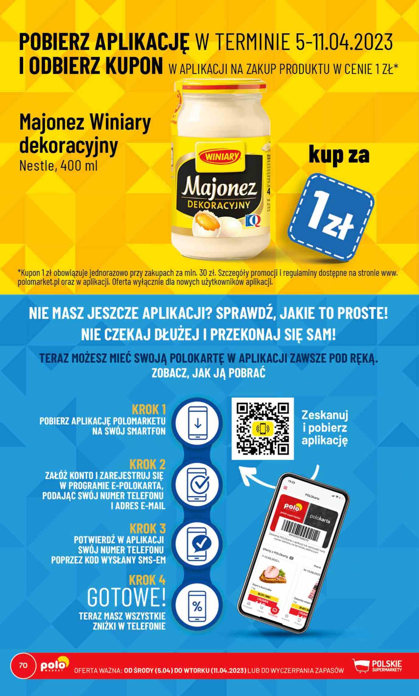 Gazetka promocyjna POLOmarket str. 70