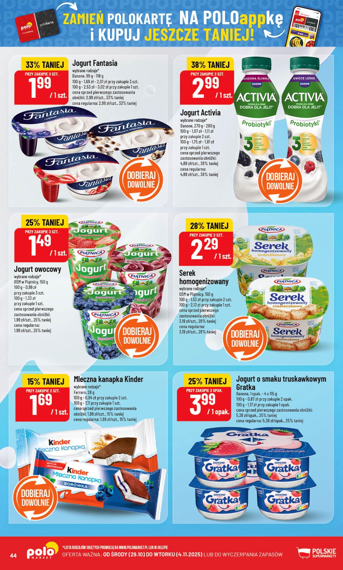 Gazetka promocyjna POLOmarket str. 44