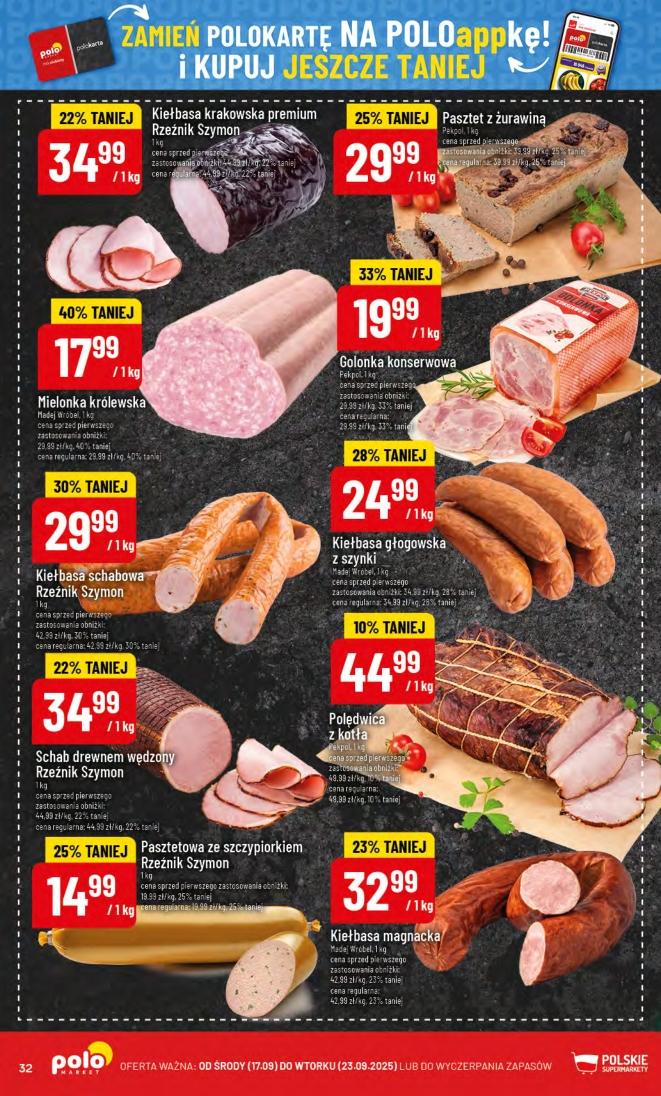 Gazetka promocyjna POLOmarket str. 32