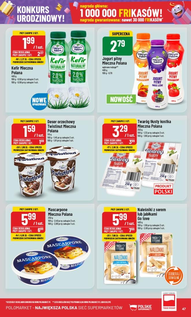 Gazetka promocyjna POLOmarket str. 47