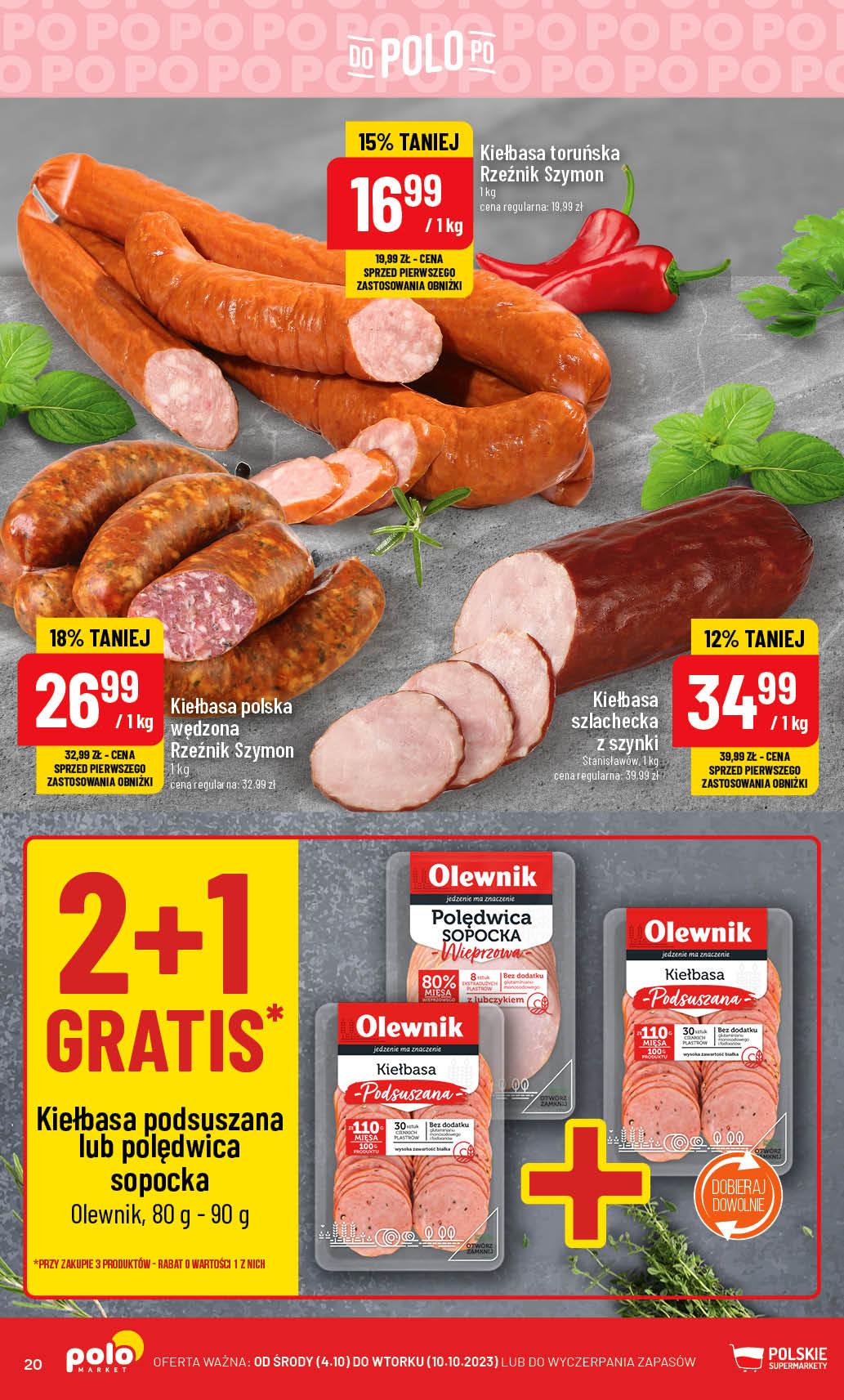 Gazetka promocyjna POLOmarket str. 20