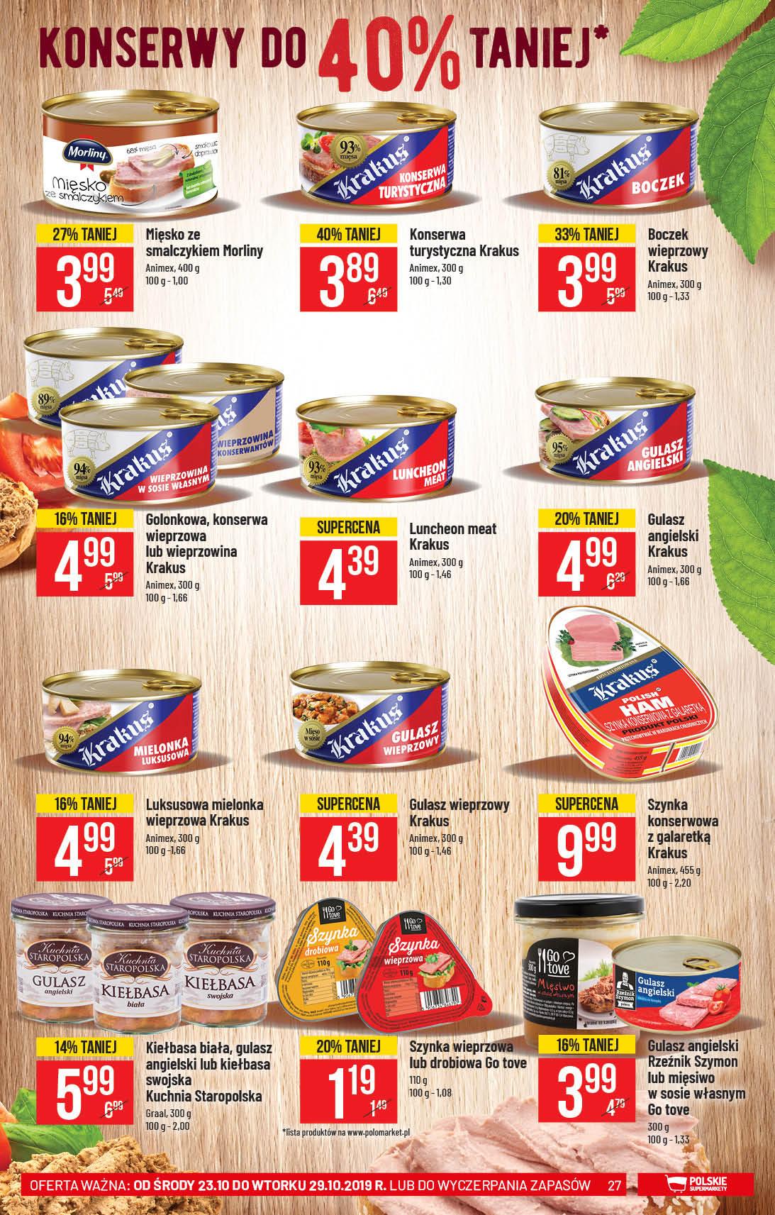 Gazetka promocyjna POLOmarket str. 27