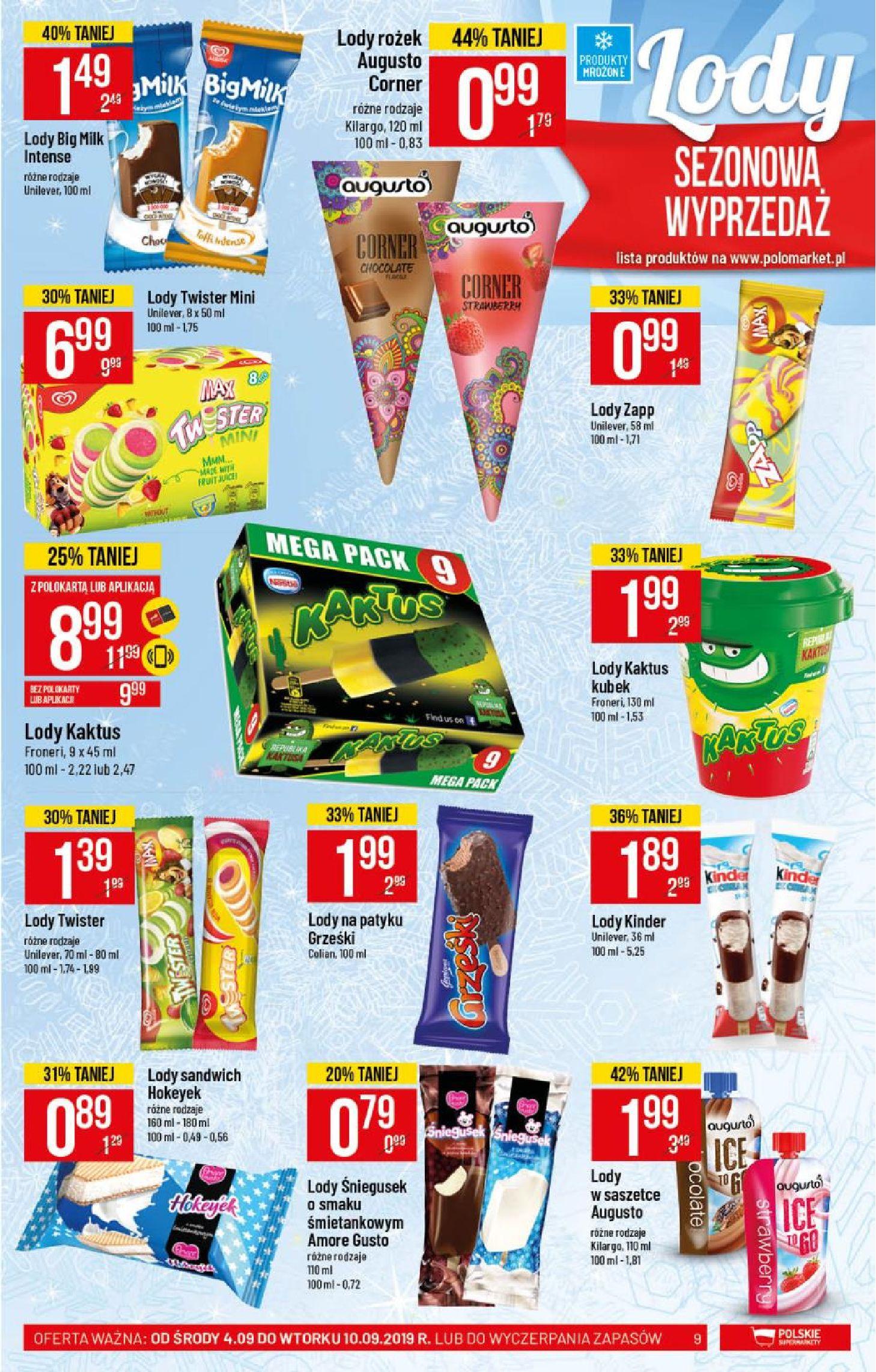 Gazetka promocyjna POLOmarket str. 9