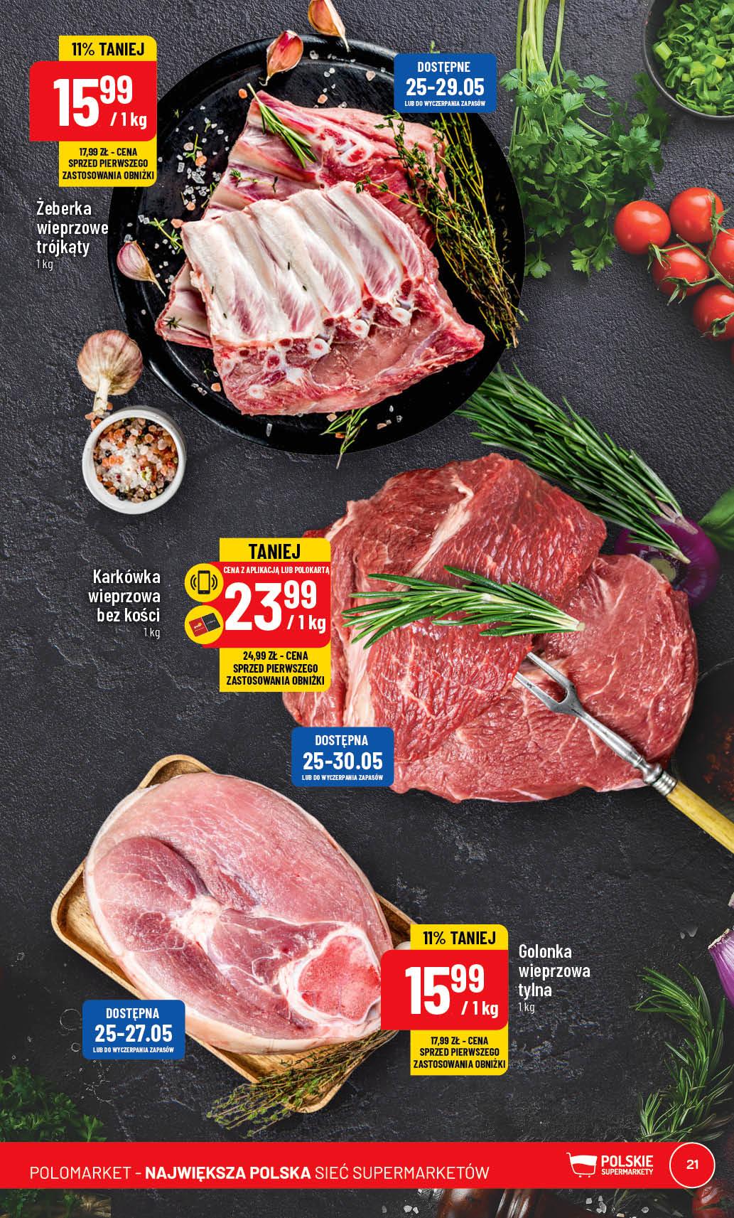 Gazetka promocyjna POLOmarket str. 21