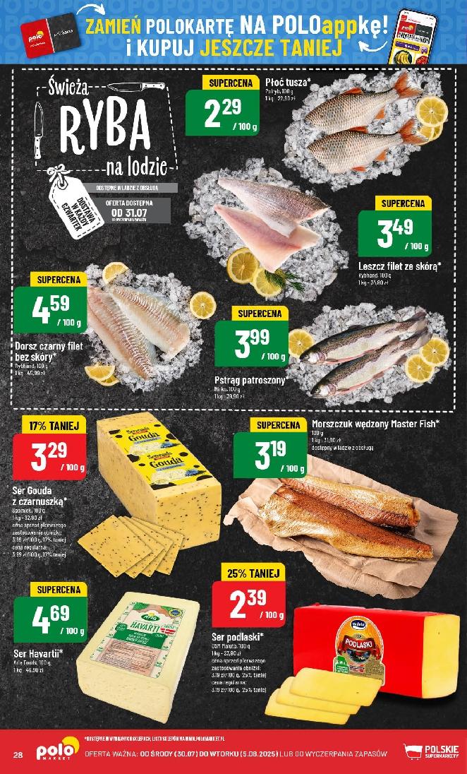 Gazetka promocyjna POLOmarket str. 28