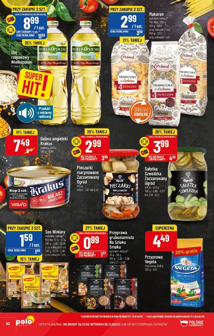 Gazetka promocyjna POLOmarket str. 32