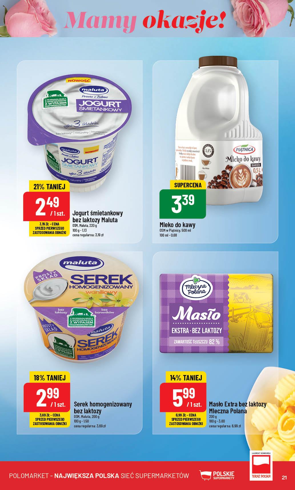 Gazetka promocyjna POLOmarket str. 21