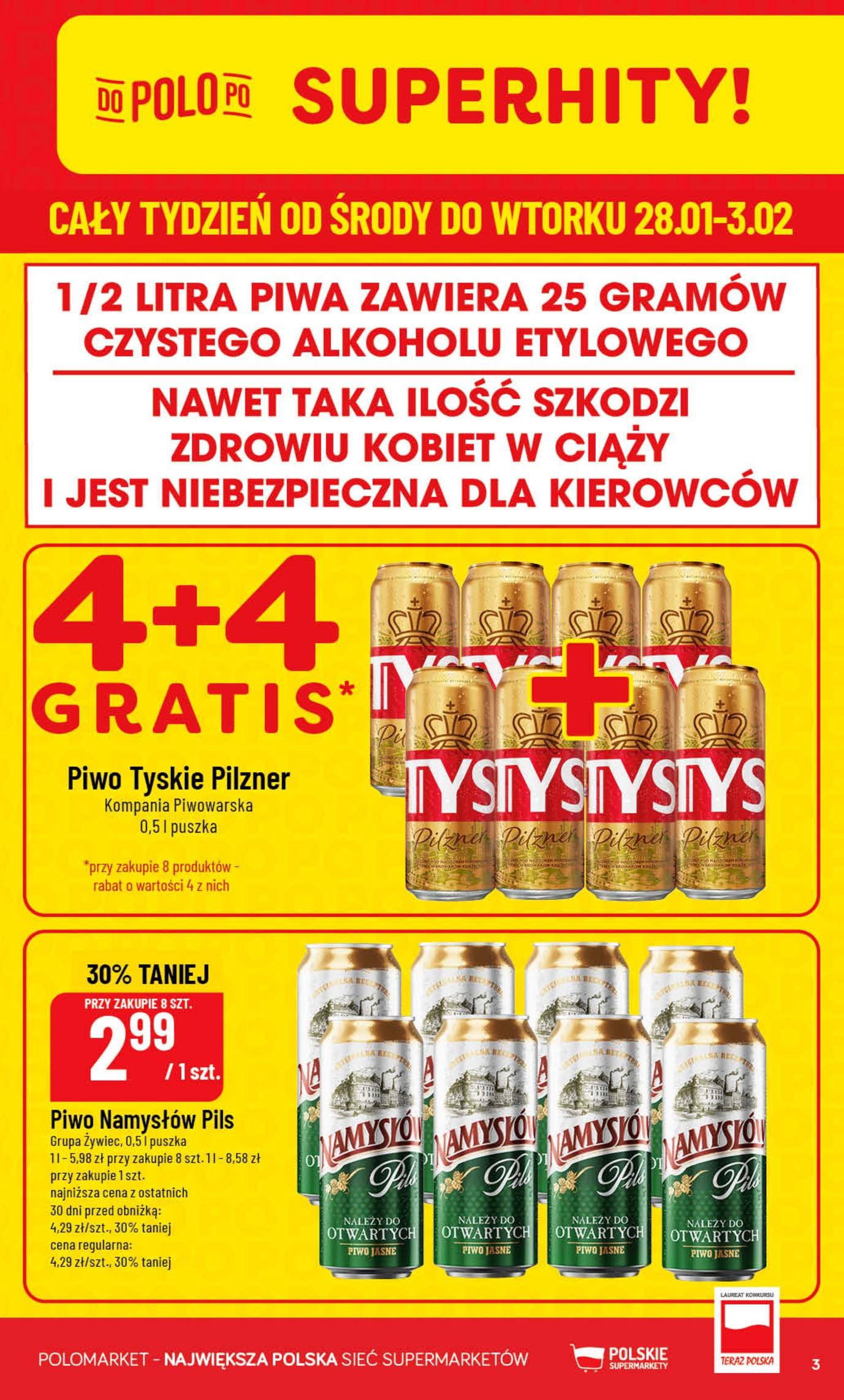 Gazetka promocyjna POLOmarket str. 3