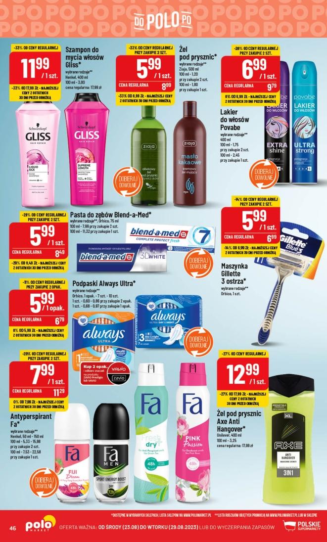 Gazetka promocyjna POLOmarket str. 46