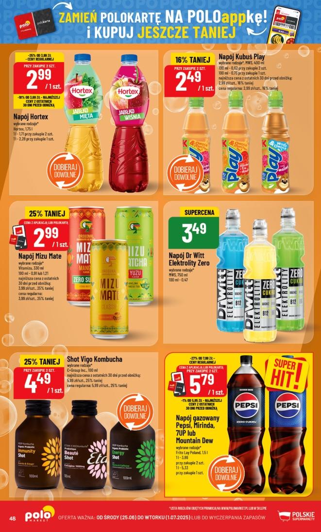Gazetka promocyjna POLOmarket str. 48