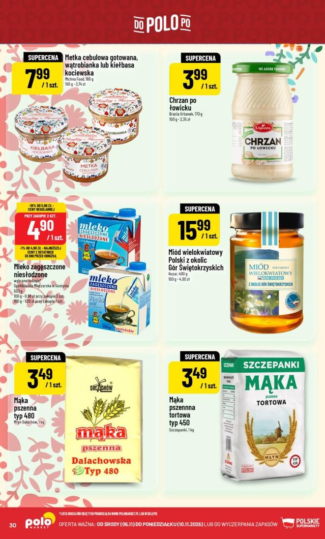Gazetka promocyjna POLOmarket str. 30