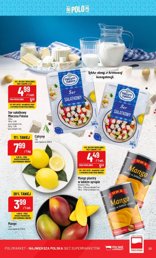 Gazetka promocyjna POLOmarket str. 23
