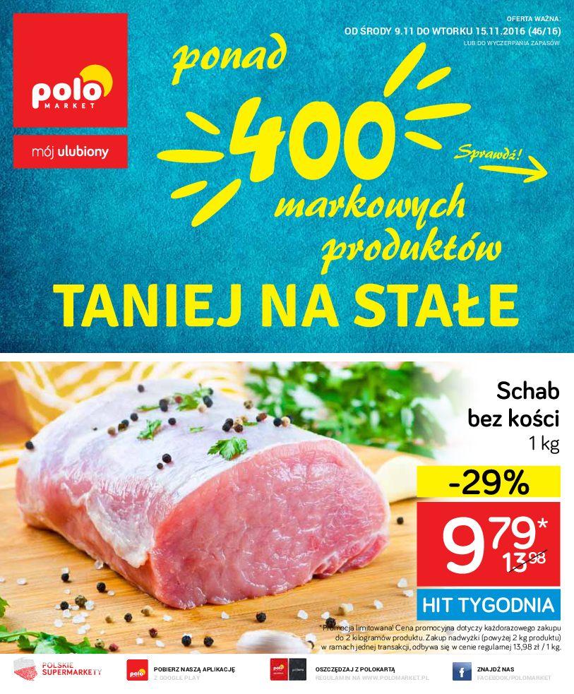 Gazetka promocyjna POLOmarket str. 1