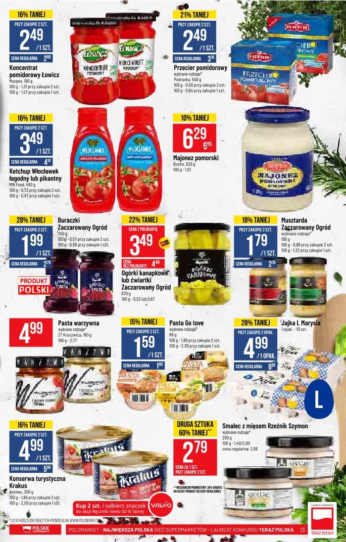 Gazetka promocyjna POLOmarket str. 13