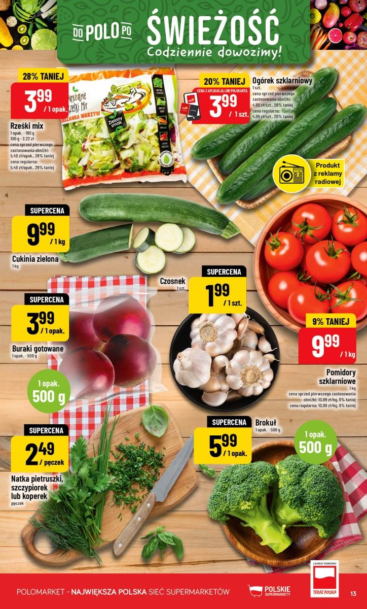 Gazetka promocyjna POLOmarket str. 13