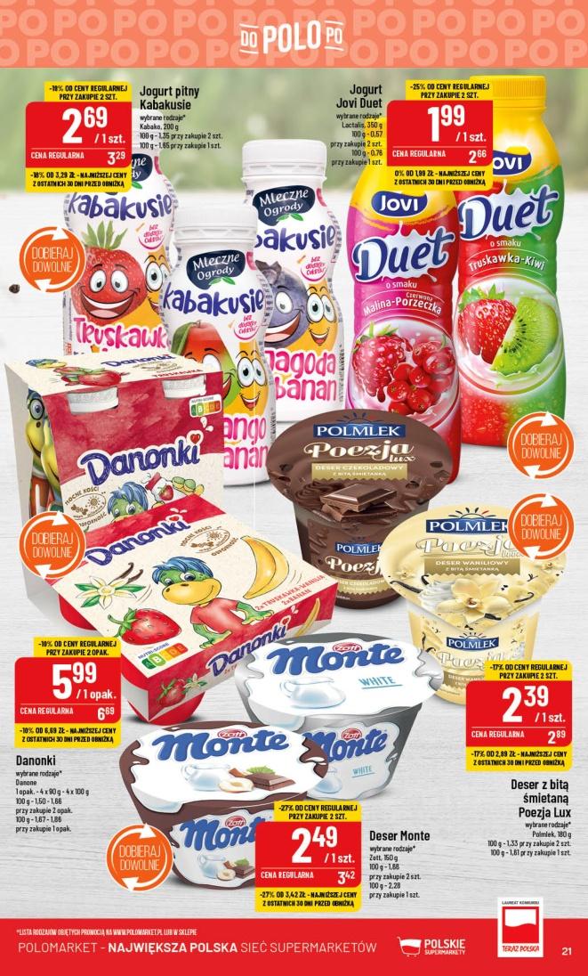 Gazetka promocyjna POLOmarket str. 21
